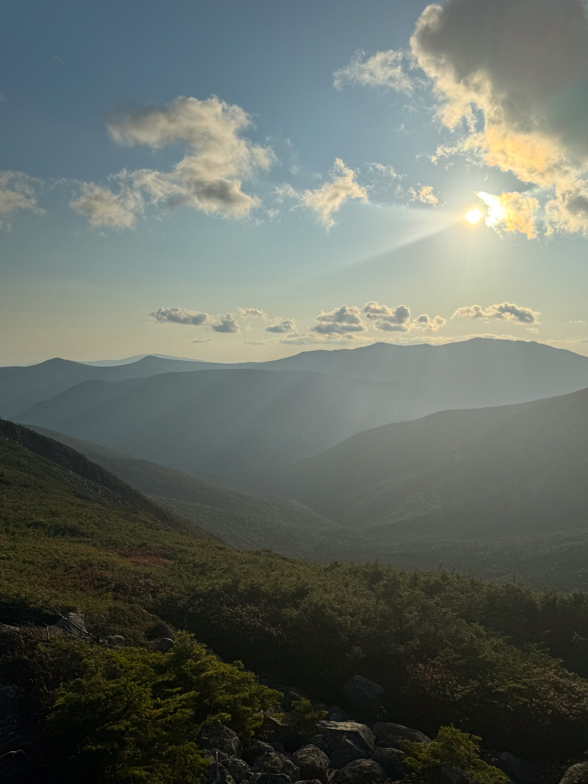 View toward South Twin in the White Mountains